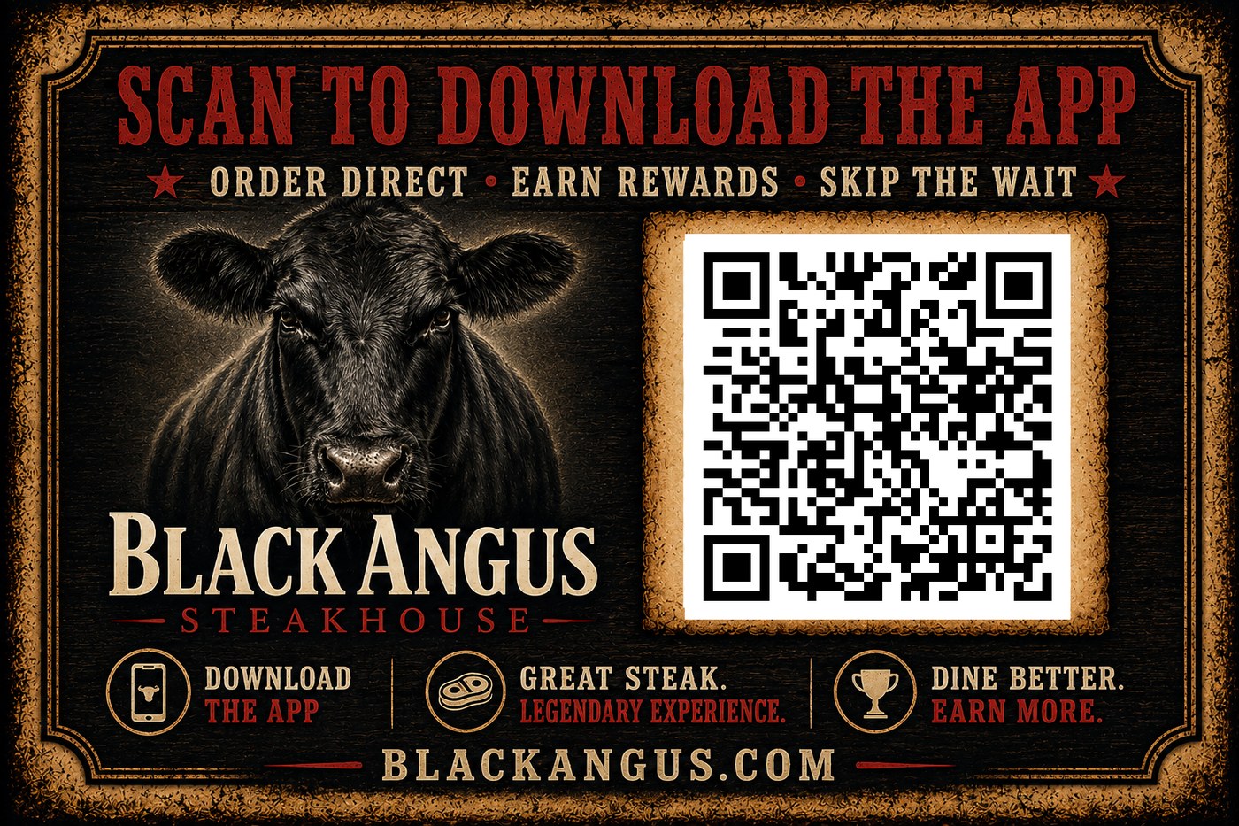 Black Angus Steakhouse app download