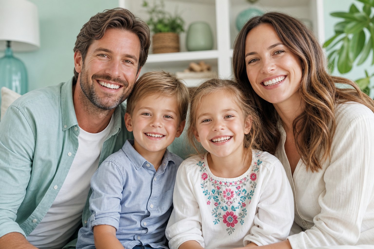 A happy family that trusts Sonoran Smile Dental