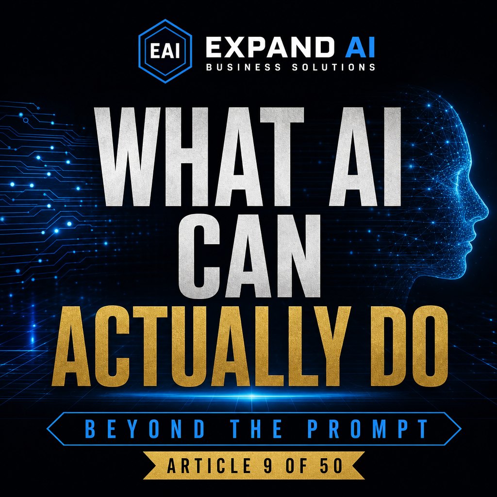 What AI Can Actually Do