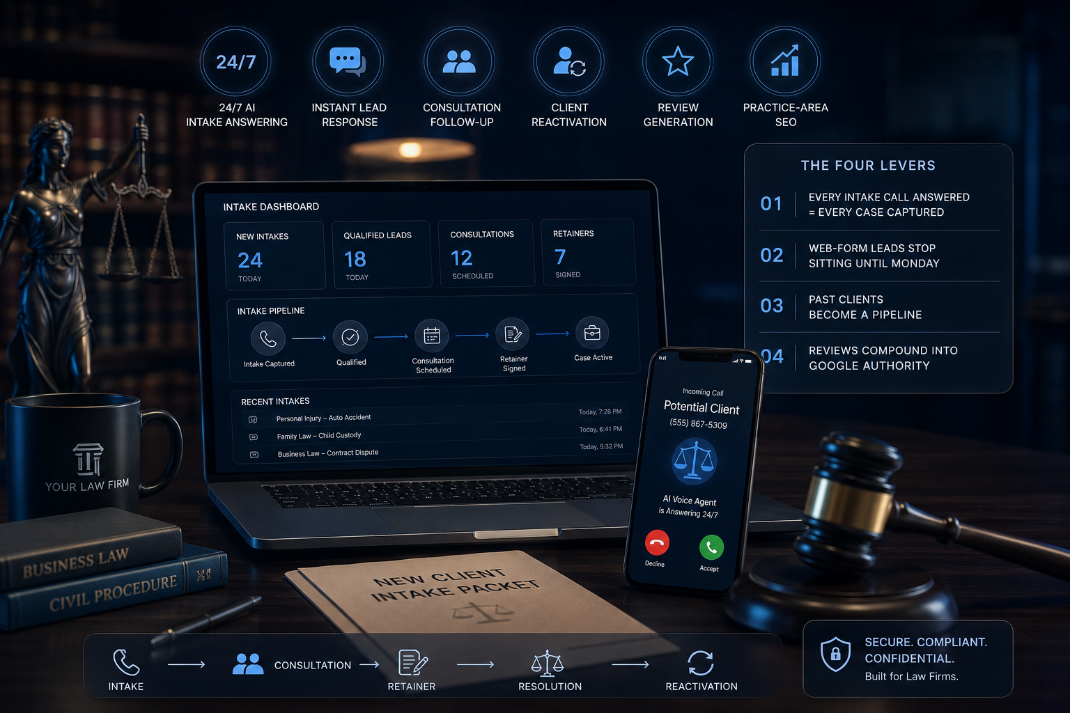 Legal — Law Firm Industry Page
