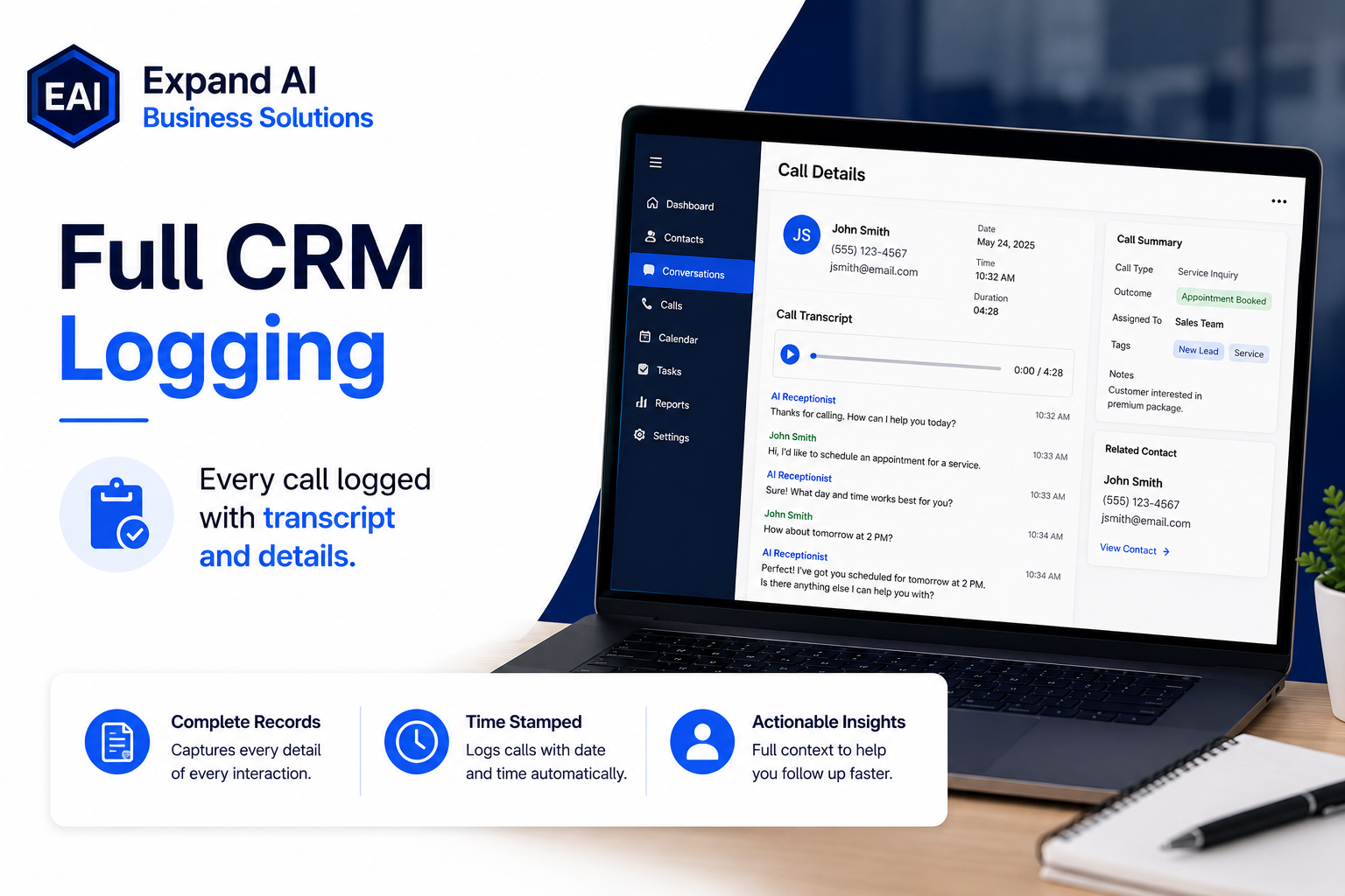 Full CRM Logging