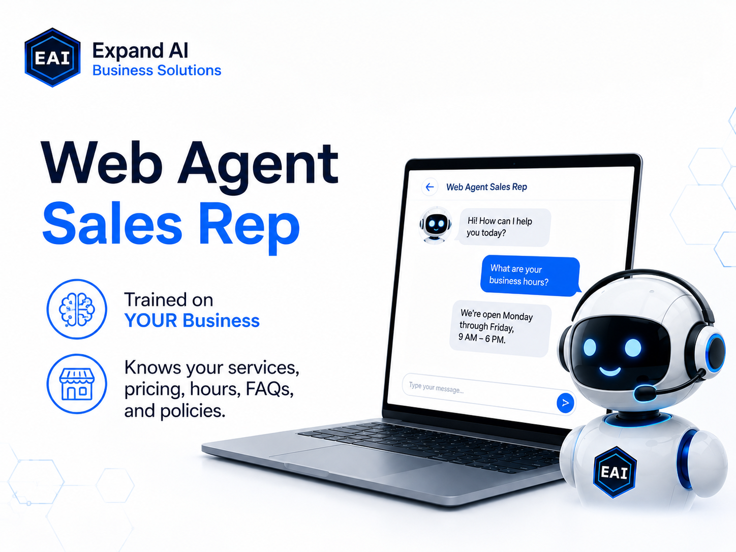 Trained on YOUR Business
